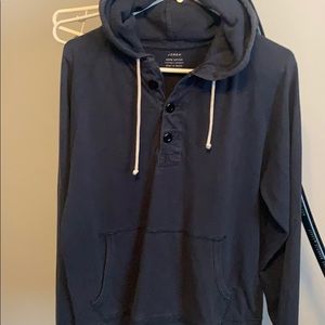 JCrew Henley hoodie